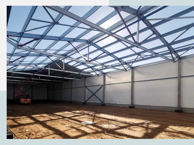 Строительство сенохранилищ в Пыть-яхе