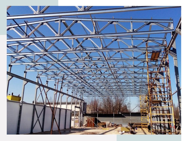 Строительство цехов в Пыть-Ях от 610 руб. под ключ