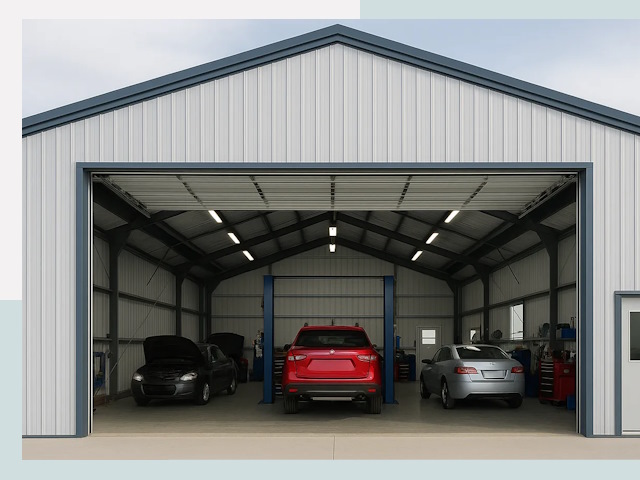 Ангары из сэндвич панелей от 610 руб. в Пыть-Ях