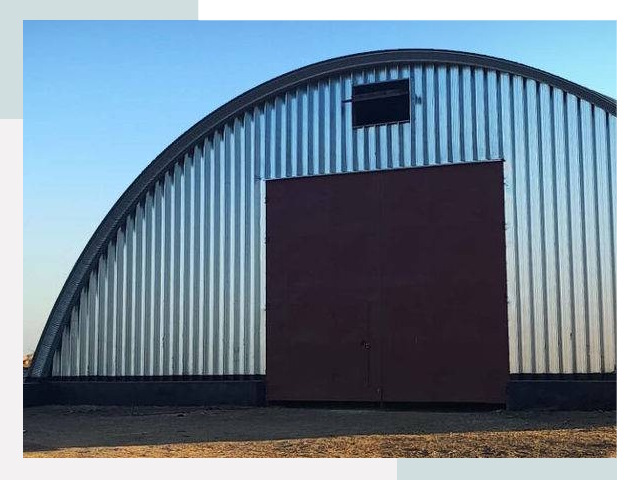 Бескаркасные ангары в Пыть-яхе