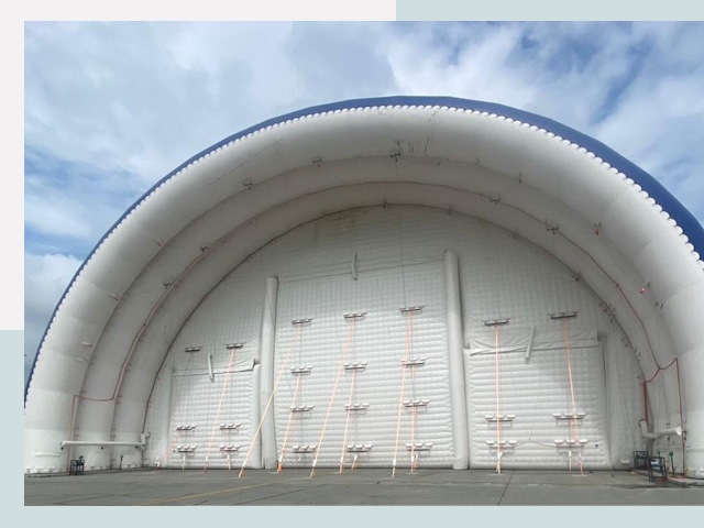 Пневмокаркасные ангары от СтальСтрой-Пть по цене от 610 руб.