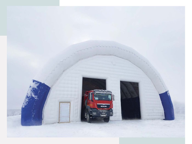 Мобильные ангары в Пыть-яхе