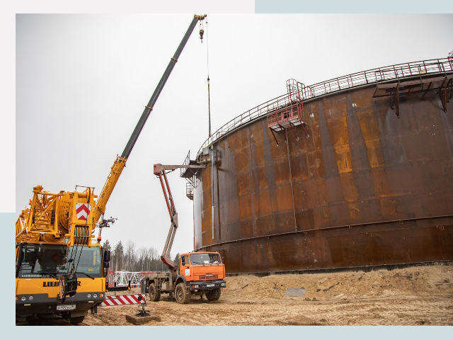 Монтаж резервуаров в Пыть-яхе от 610 руб. за м³