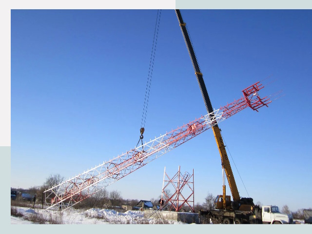 Строительство башен связи в Пыть-яхе от 610 руб.