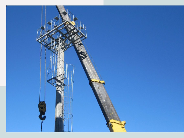 Монтаж осветительных мачт в Пыть-Ях от 610 руб.