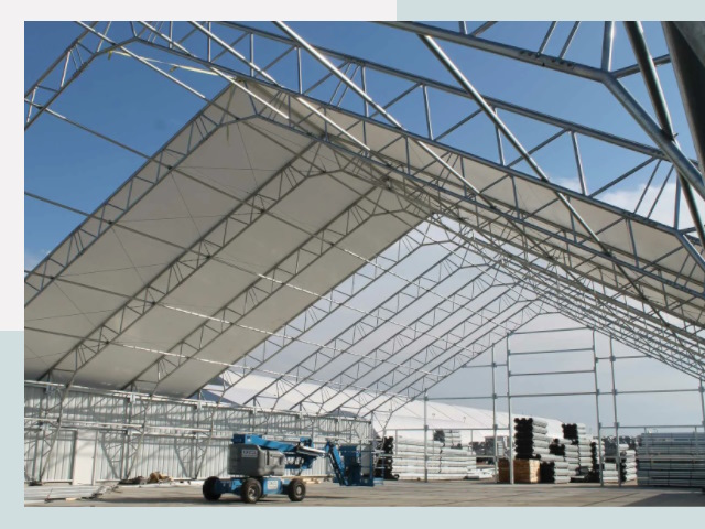 Каркасно-тентовые сооружения от СтальСтрой-Пть по цене 610 руб.