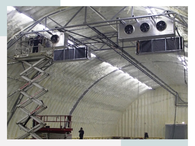 Оснащение ангаров в Пыть-яхе