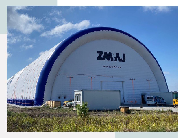 Брендирование ангаров в Пыть-яхе