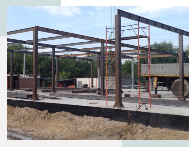 Фундамент для ангаров в Пыть-яхе