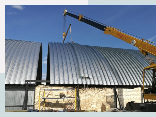 Реконструкция ангаров в Пыть-яхе от 610 руб.