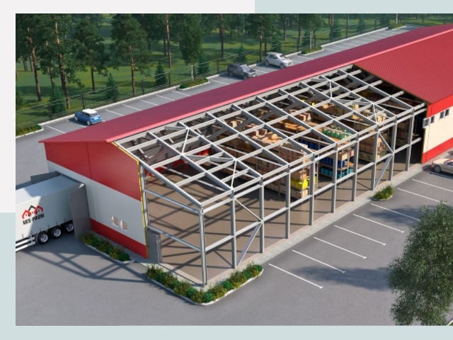 Проектирование ангаров в Пыть-яхе от 610 руб.