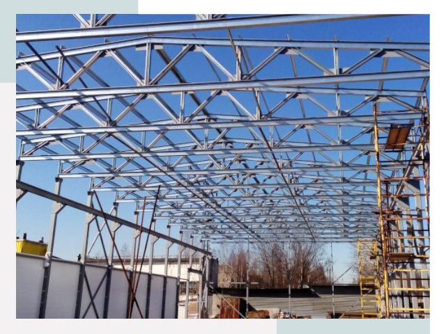 Металлокаркасы для складов в Пыть-яхе